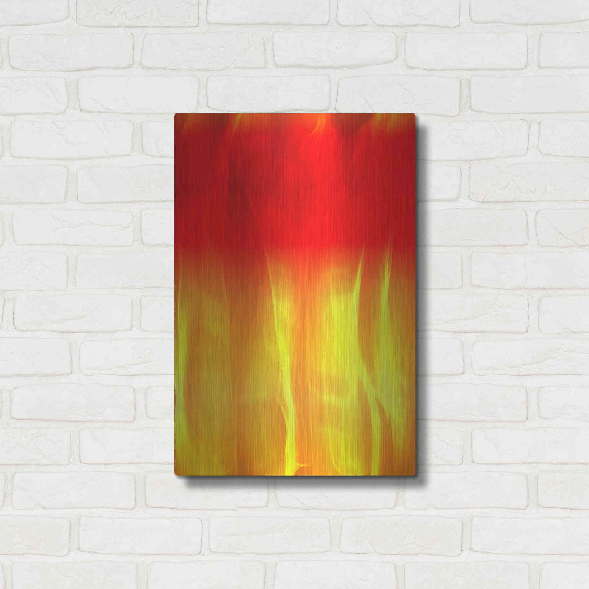 Luxe Metal Art 'Mysterious Light 2' by Irena Orlov, Metal Wall Art,16x24