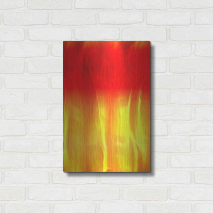 Luxe Metal Art 'Mysterious Light 2' by Irena Orlov, Metal Wall Art,16x24