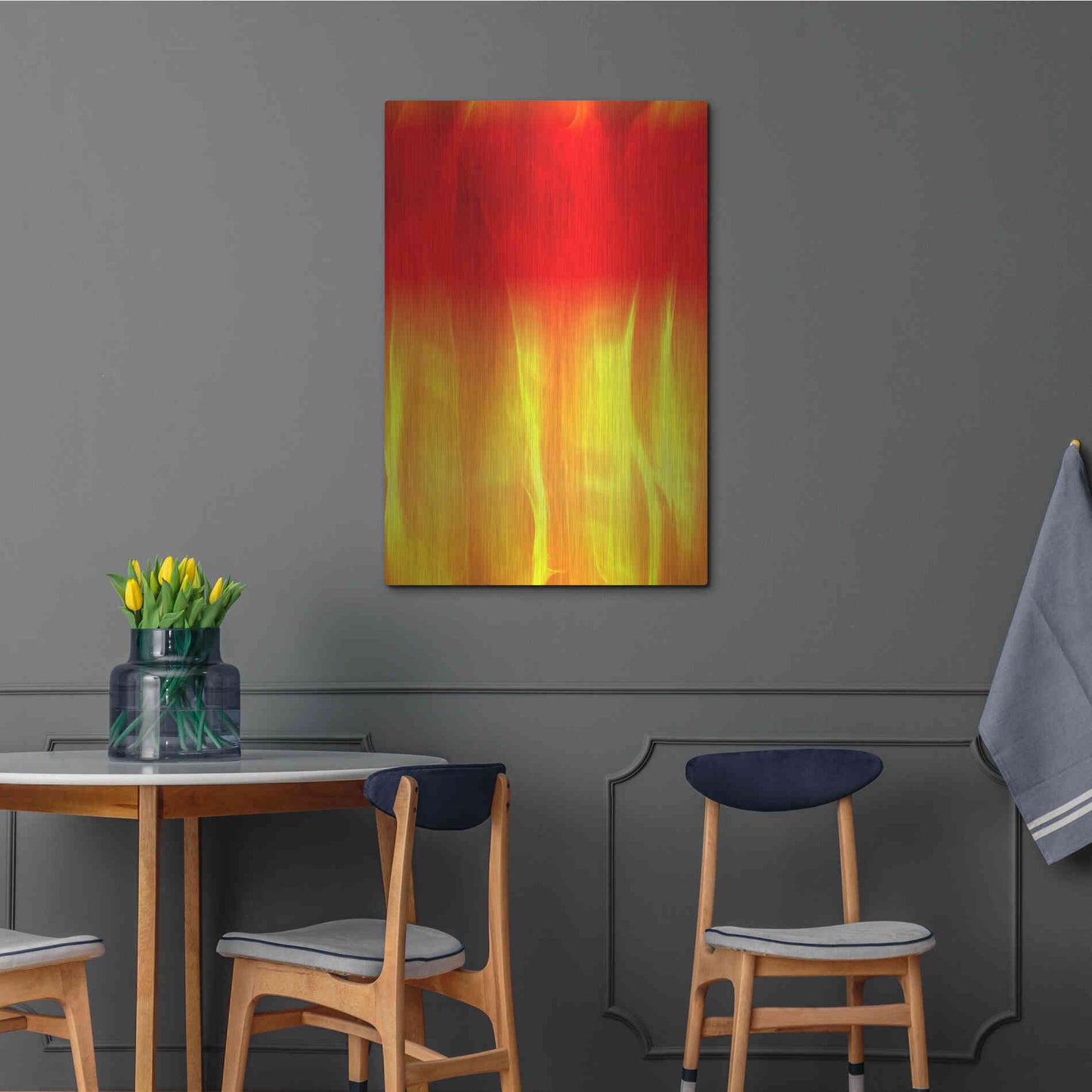 Luxe Metal Art 'Mysterious Light 2' by Irena Orlov, Metal Wall Art,24x36
