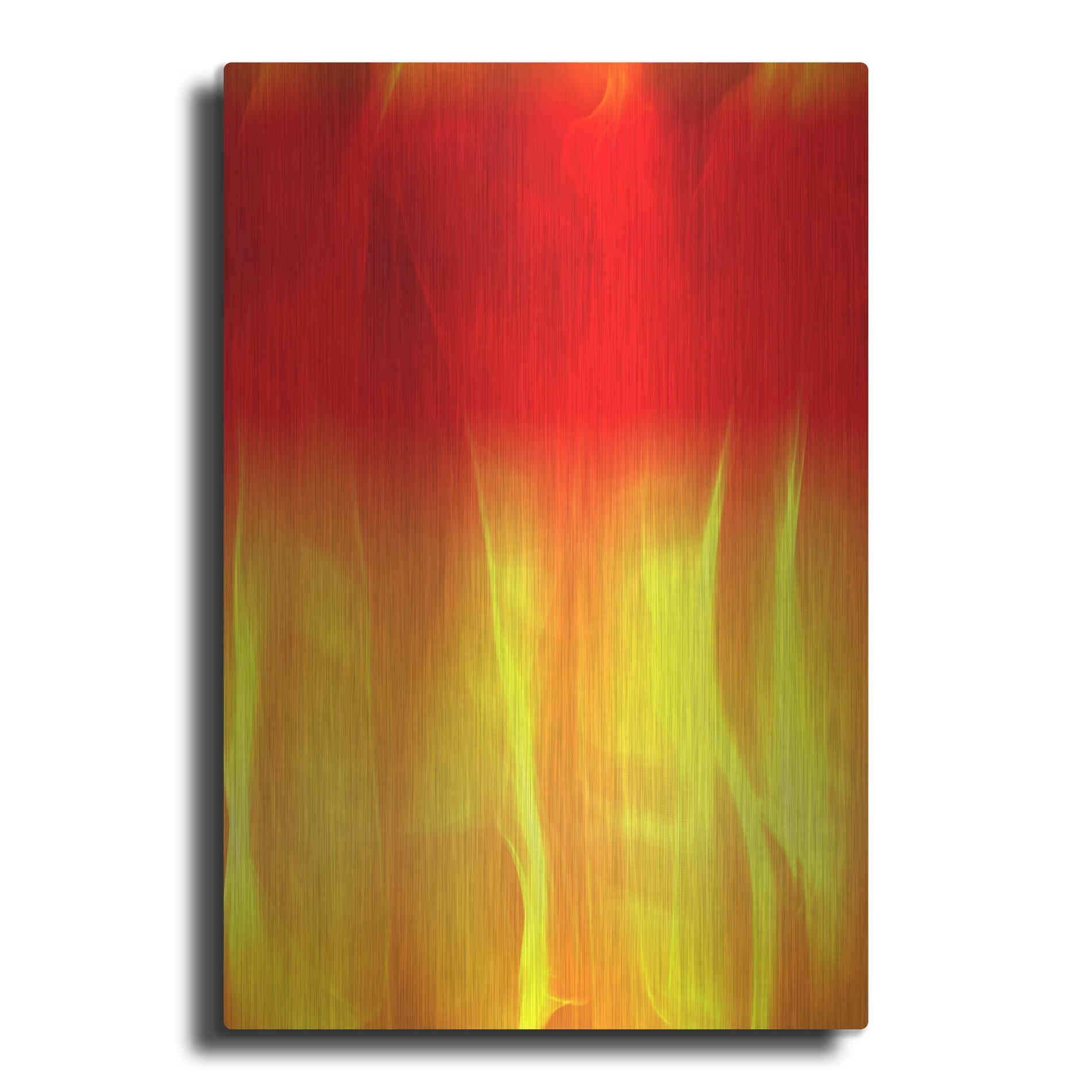 Luxe Metal Art 'Mysterious Light 2' by Irena Orlov, Metal Wall Art