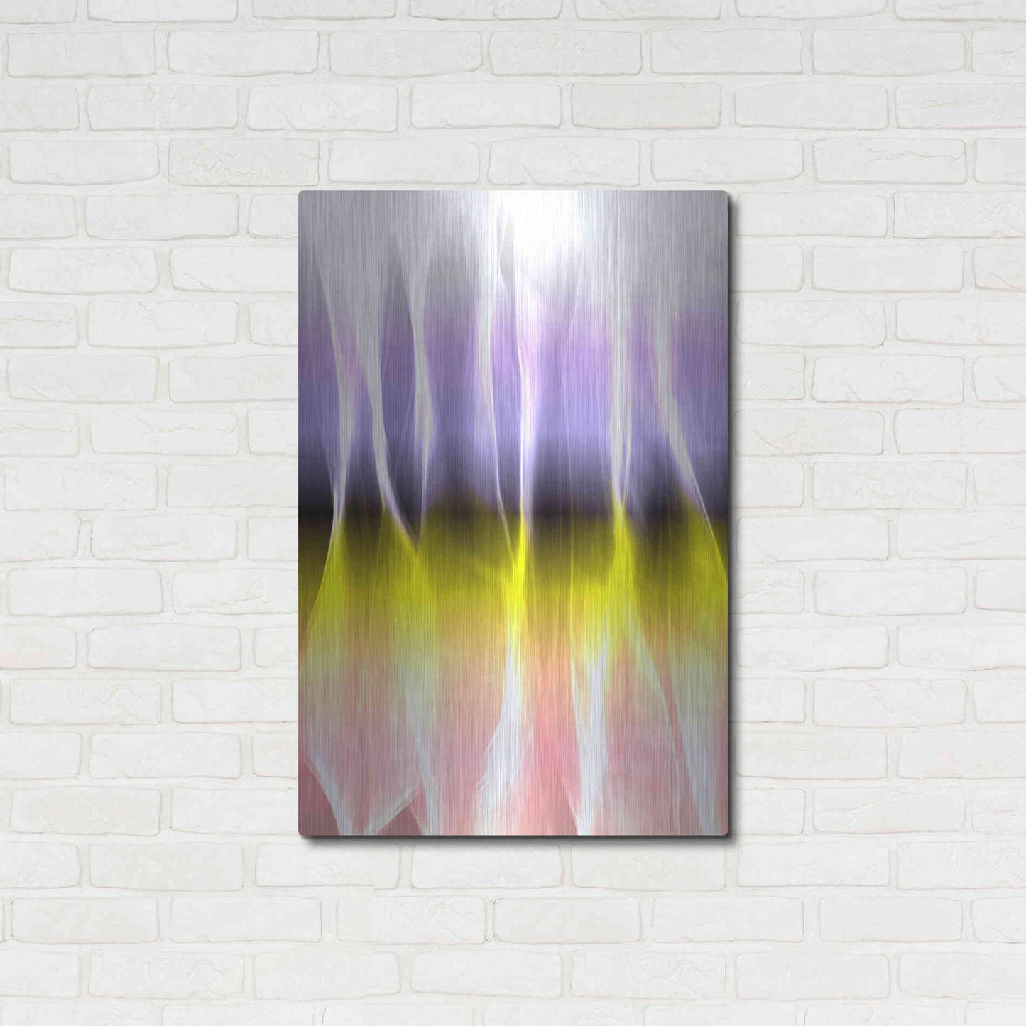 Luxe Metal Art 'Mysterious Light 3' by Irena Orlov, Metal Wall Art,24x36