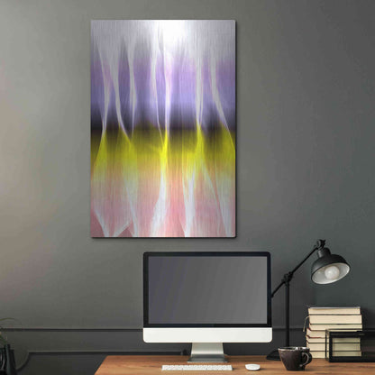 Luxe Metal Art 'Mysterious Light 3' by Irena Orlov, Metal Wall Art,24x36