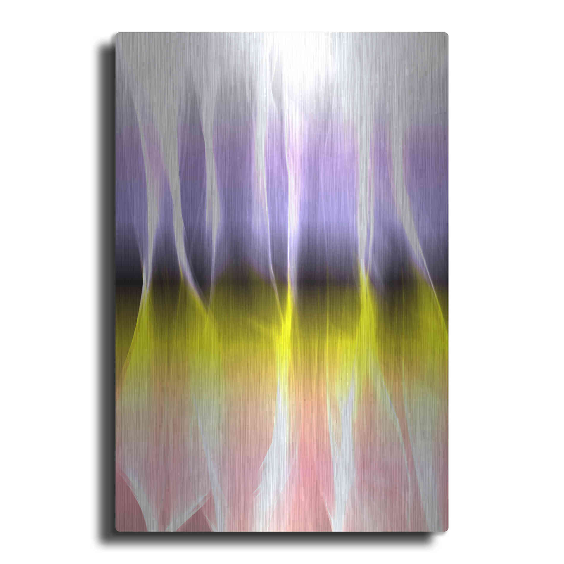 Luxe Metal Art 'Mysterious Light 3' by Irena Orlov, Metal Wall Art