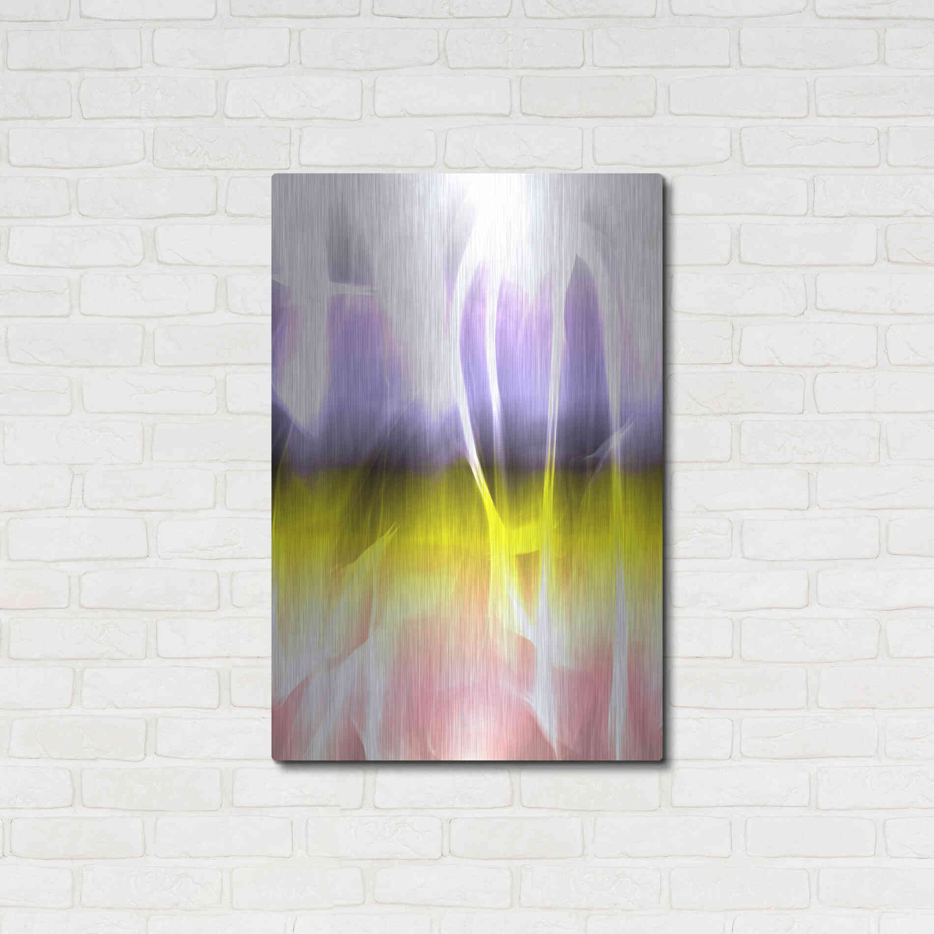 Luxe Metal Art 'Mysterious Light 4' by Irena Orlov, Metal Wall Art,24x36
