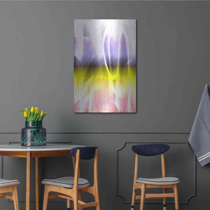 Luxe Metal Art 'Mysterious Light 4' by Irena Orlov, Metal Wall Art,24x36