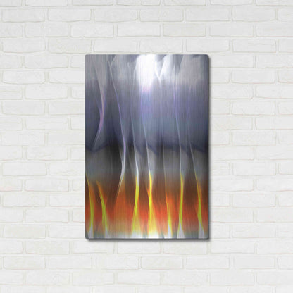 Luxe Metal Art 'Mysterious Light 5' by Irena Orlov, Metal Wall Art,24x36
