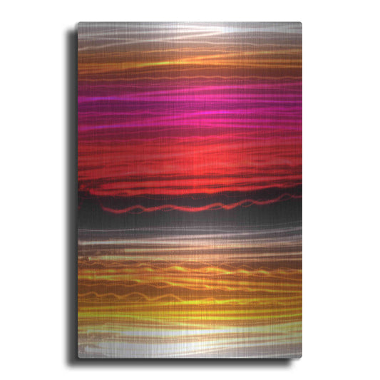 Luxe Metal Art 'Mysterious Light 7' by Irena Orlov, Metal Wall Art