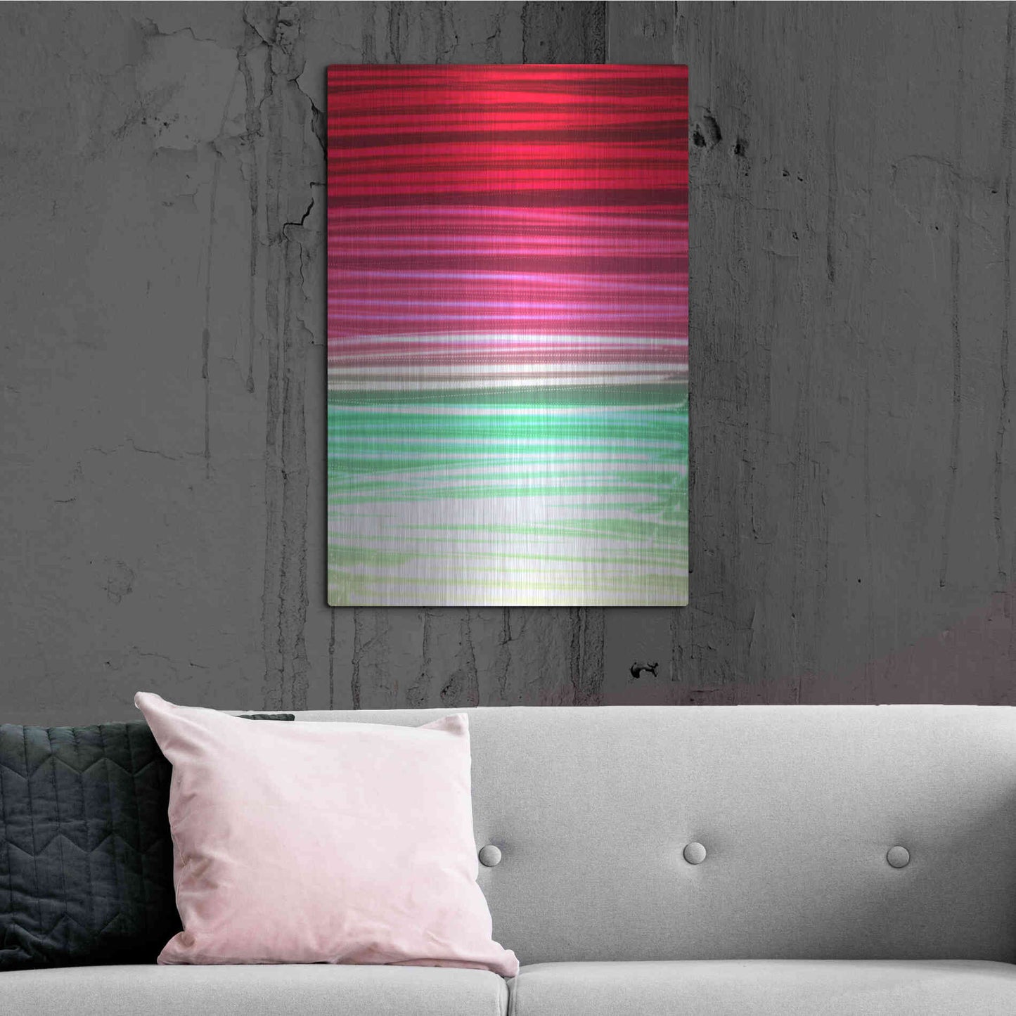 Luxe Metal Art 'Mysterious Light 8' by Irena Orlov, Metal Wall Art,24x36