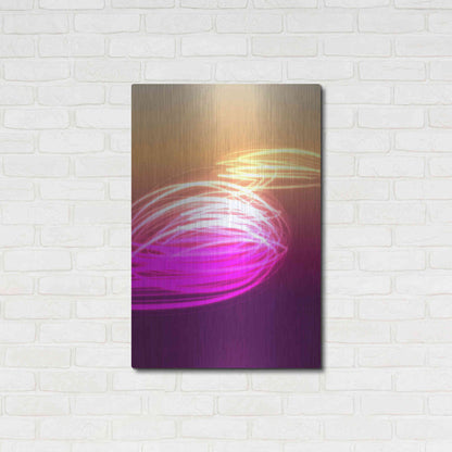 Luxe Metal Art 'Mysterious Light 9' by Irena Orlov, Metal Wall Art,24x36