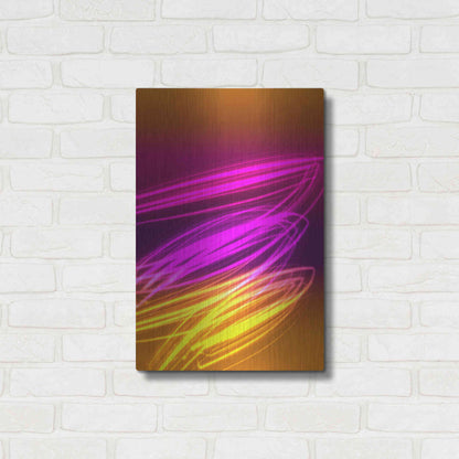 Luxe Metal Art 'Mysterious Light 10' by Irena Orlov, Metal Wall Art,16x24