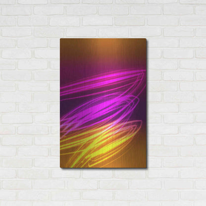 Luxe Metal Art 'Mysterious Light 10' by Irena Orlov, Metal Wall Art,24x36