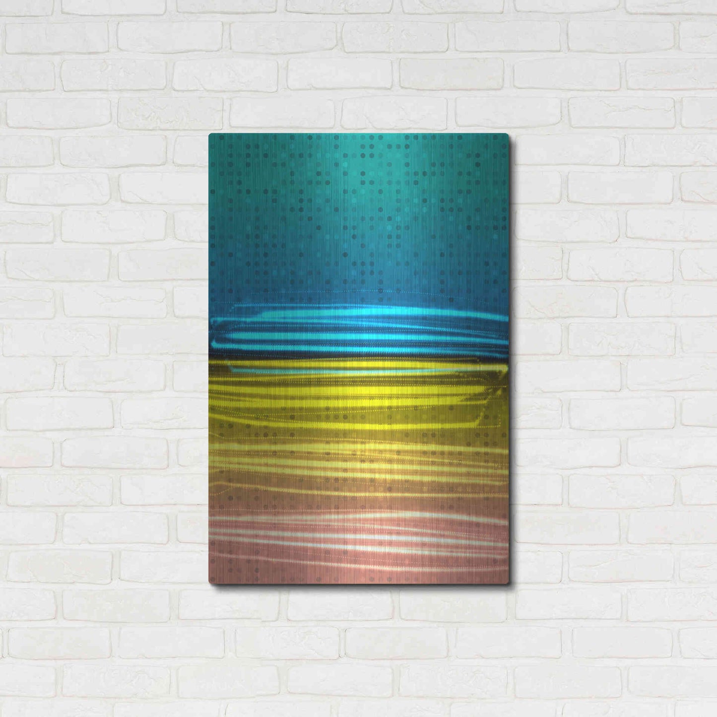 Luxe Metal Art 'Mysterious Light 11' by Irena Orlov, Metal Wall Art,24x36