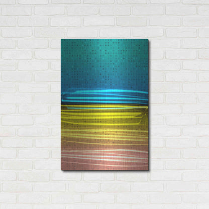 Luxe Metal Art 'Mysterious Light 11' by Irena Orlov, Metal Wall Art,24x36