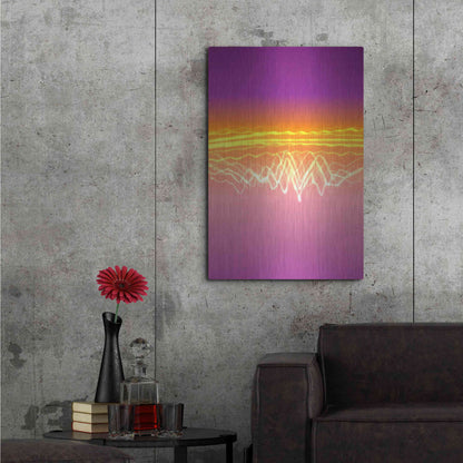 Luxe Metal Art 'Mysterious Light 12' by Irena Orlov, Metal Wall Art,24x36