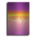 Luxe Metal Art 'Mysterious Light 12' by Irena Orlov, Metal Wall Art