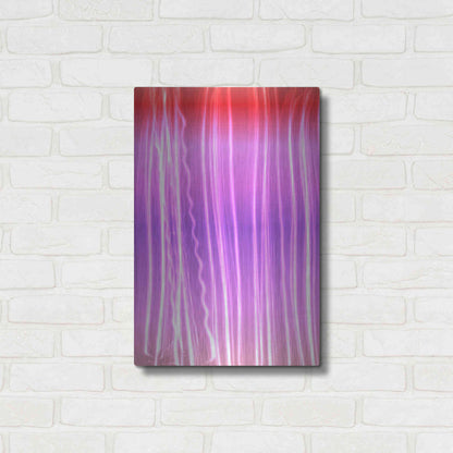 Luxe Metal Art 'Mysterious Light 13' by Irena Orlov, Metal Wall Art,16x24