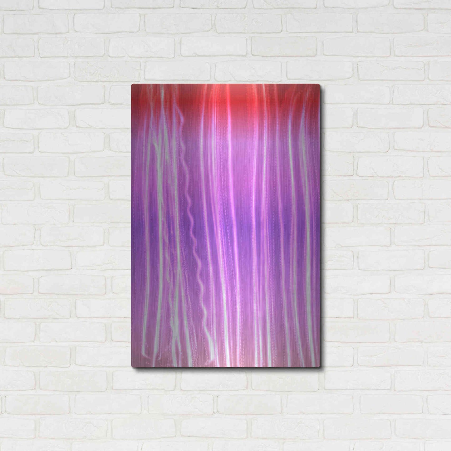 Luxe Metal Art 'Mysterious Light 13' by Irena Orlov, Metal Wall Art,24x36