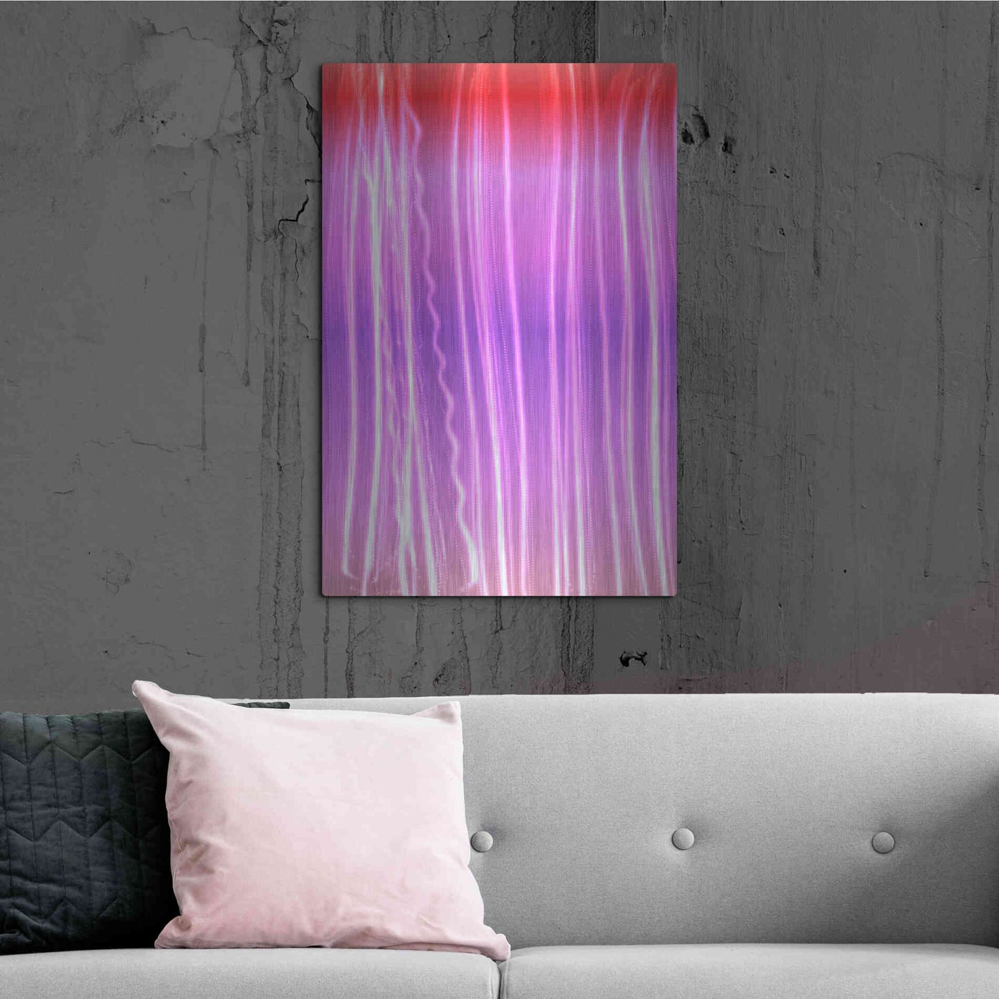 Luxe Metal Art 'Mysterious Light 13' by Irena Orlov, Metal Wall Art,24x36