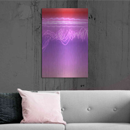 Luxe Metal Art 'Mysterious Light 15' by Irena Orlov, Metal Wall Art,24x36