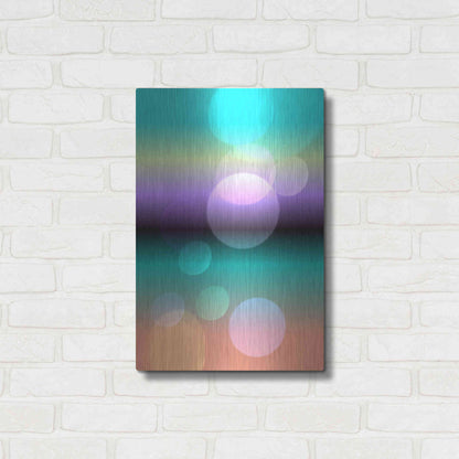 Luxe Metal Art 'Mysterious Light 16' by Irena Orlov, Metal Wall Art,16x24