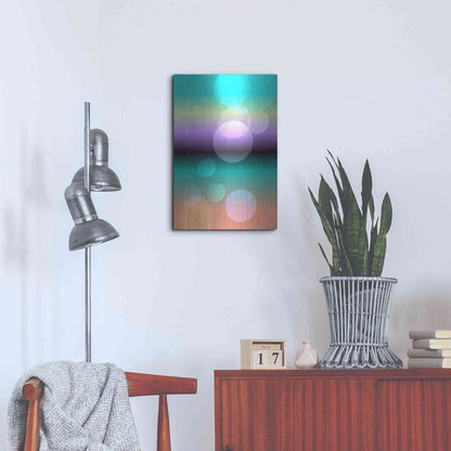 Luxe Metal Art 'Mysterious Light 16' by Irena Orlov, Metal Wall Art,16x24