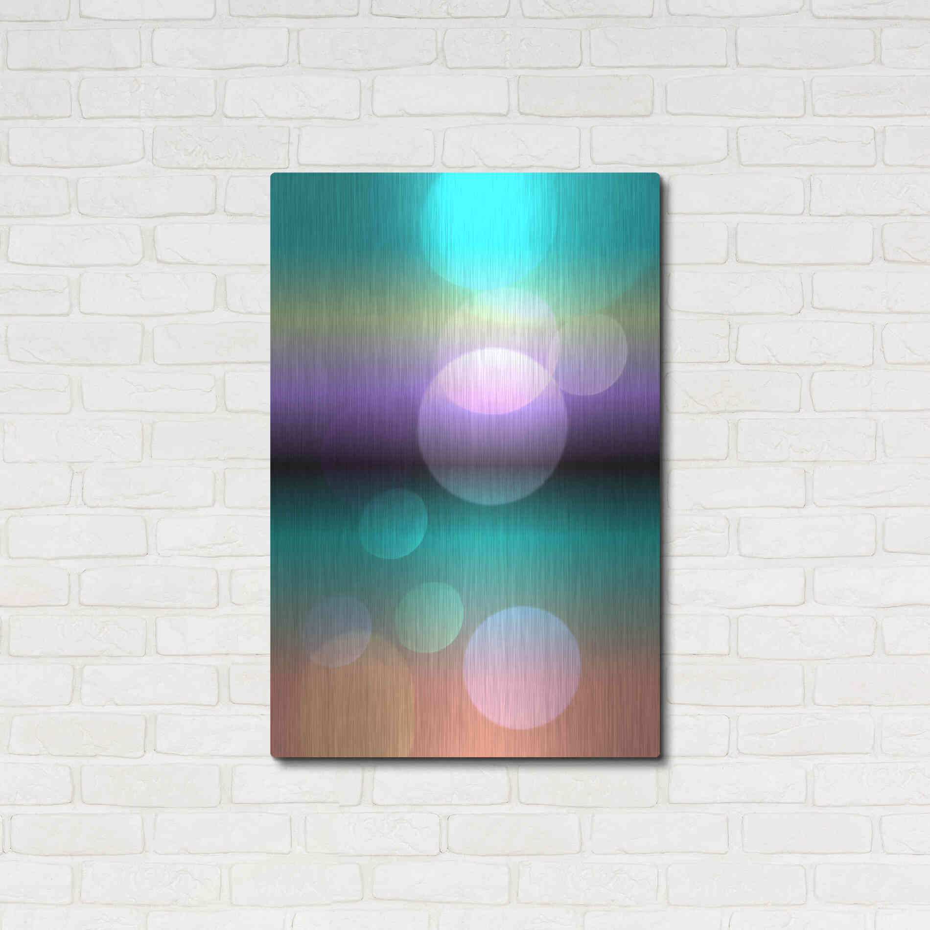Luxe Metal Art 'Mysterious Light 16' by Irena Orlov, Metal Wall Art,24x36