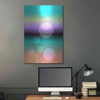 Luxe Metal Art 'Mysterious Light 16' by Irena Orlov, Metal Wall Art,24x36