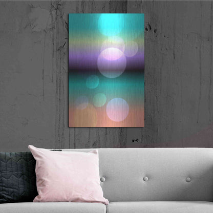 Luxe Metal Art 'Mysterious Light 16' by Irena Orlov, Metal Wall Art,24x36