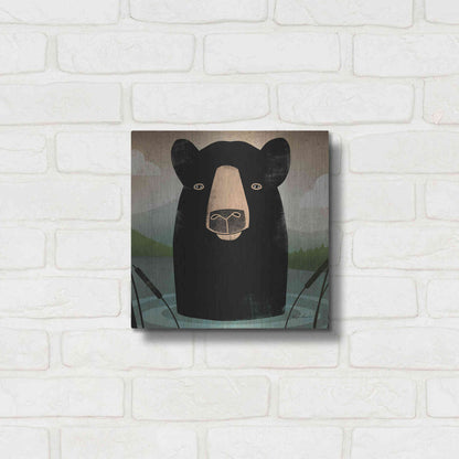 Luxe Metal Art 'Skinny Dip Crop' by Ryan Fowler, Metal Wall Art,12x12