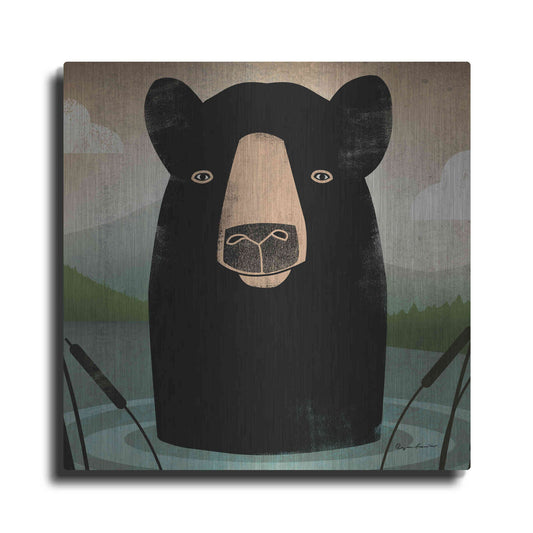 Luxe Metal Art 'Skinny Dip Crop' by Ryan Fowler, Metal Wall Art