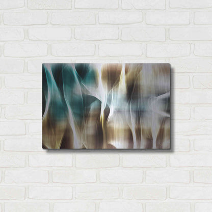 Luxe Metal Art 'Mysterious Light 18' by Irena Orlov, Metal Wall Art,24x16