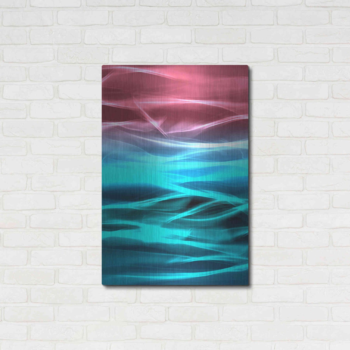 Luxe Metal Art 'Mysterious Light 19' by Irena Orlov, Metal Wall Art,24x36
