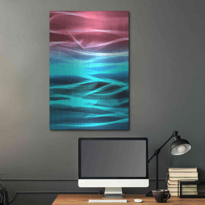 Luxe Metal Art 'Mysterious Light 19' by Irena Orlov, Metal Wall Art,24x36
