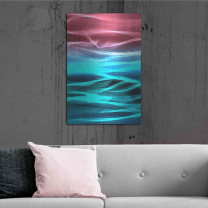 Luxe Metal Art 'Mysterious Light 19' by Irena Orlov, Metal Wall Art,24x36