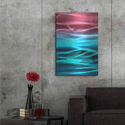 Luxe Metal Art 'Mysterious Light 19' by Irena Orlov, Metal Wall Art,24x36