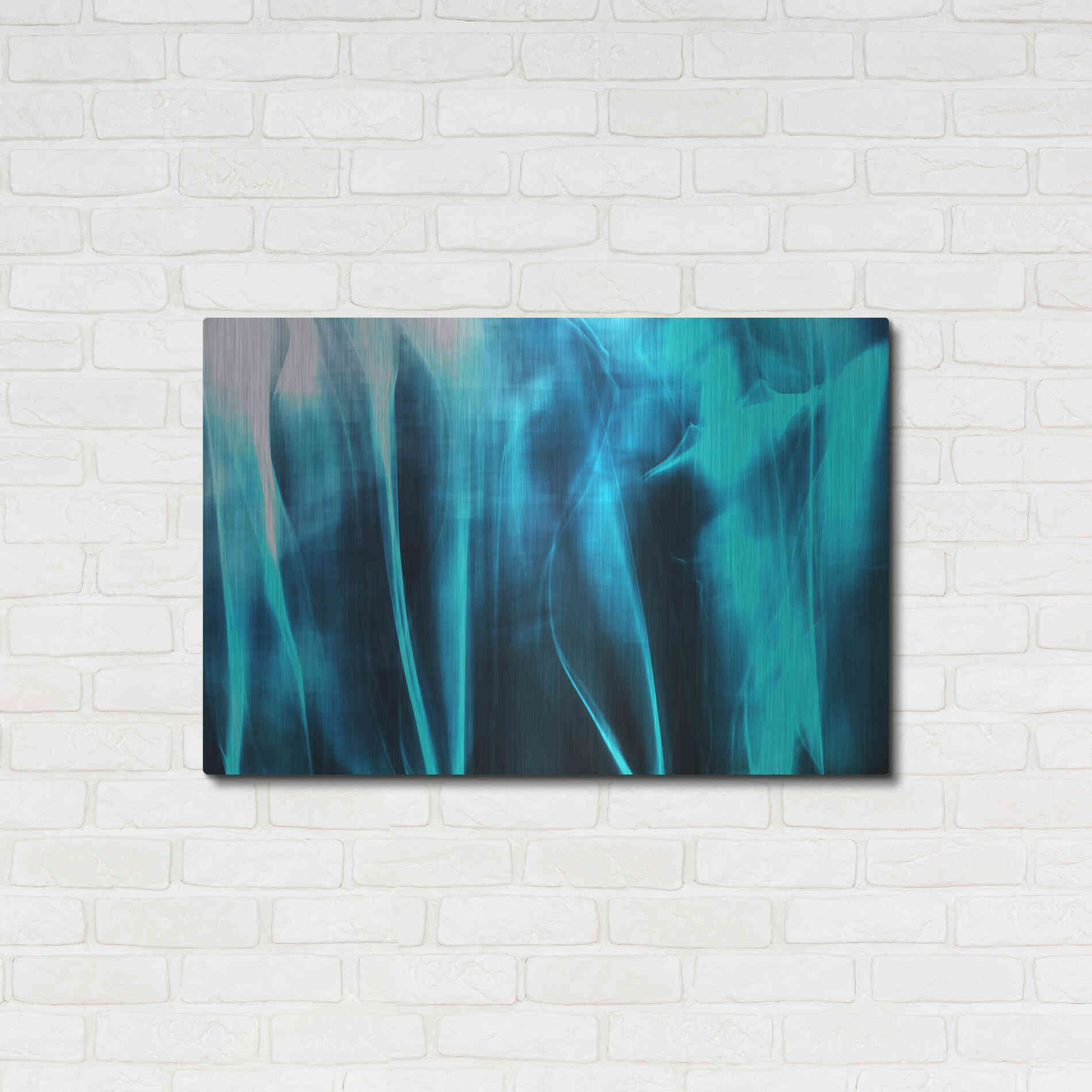 Luxe Metal Art 'Mysterious Light 20' by Irena Orlov, Metal Wall Art,36x24