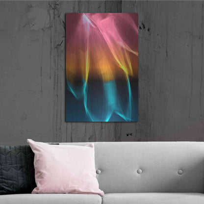 Luxe Metal Art 'Mysterious Light 21' by Irena Orlov, Metal Wall Art,24x36