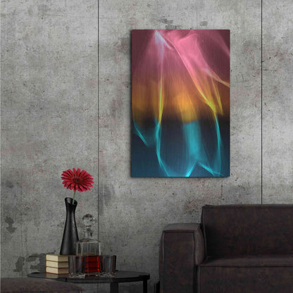 Luxe Metal Art 'Mysterious Light 21' by Irena Orlov, Metal Wall Art,24x36