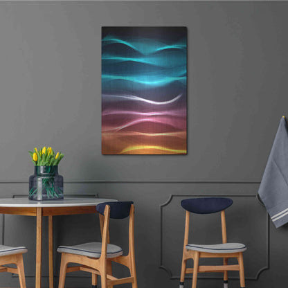 Luxe Metal Art 'Mysterious Light 22' by Irena Orlov, Metal Wall Art,24x36