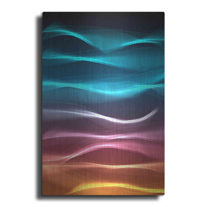 Luxe Metal Art 'Mysterious Light 22' by Irena Orlov, Metal Wall Art