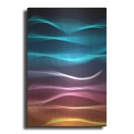 Luxe Metal Art 'Mysterious Light 22' by Irena Orlov, Metal Wall Art