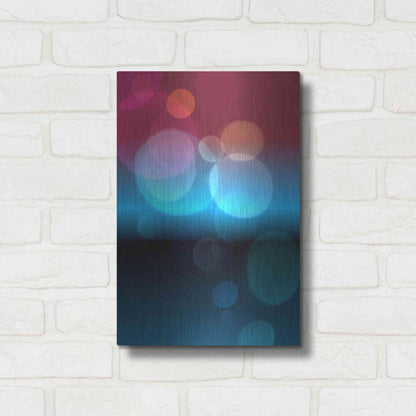 Luxe Metal Art 'Mysterious Light 23' by Irena Orlov, Metal Wall Art,12x16