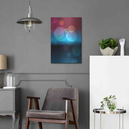 Luxe Metal Art 'Mysterious Light 23' by Irena Orlov, Metal Wall Art,16x24