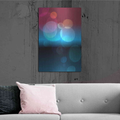 Luxe Metal Art 'Mysterious Light 23' by Irena Orlov, Metal Wall Art,24x36