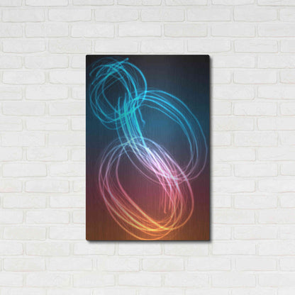 Luxe Metal Art 'Mysterious Light 24' by Irena Orlov, Metal Wall Art,24x36