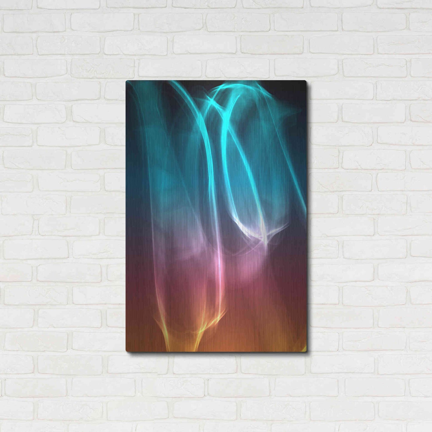 Luxe Metal Art 'Mysterious Light 26' by Irena Orlov, Metal Wall Art,24x36
