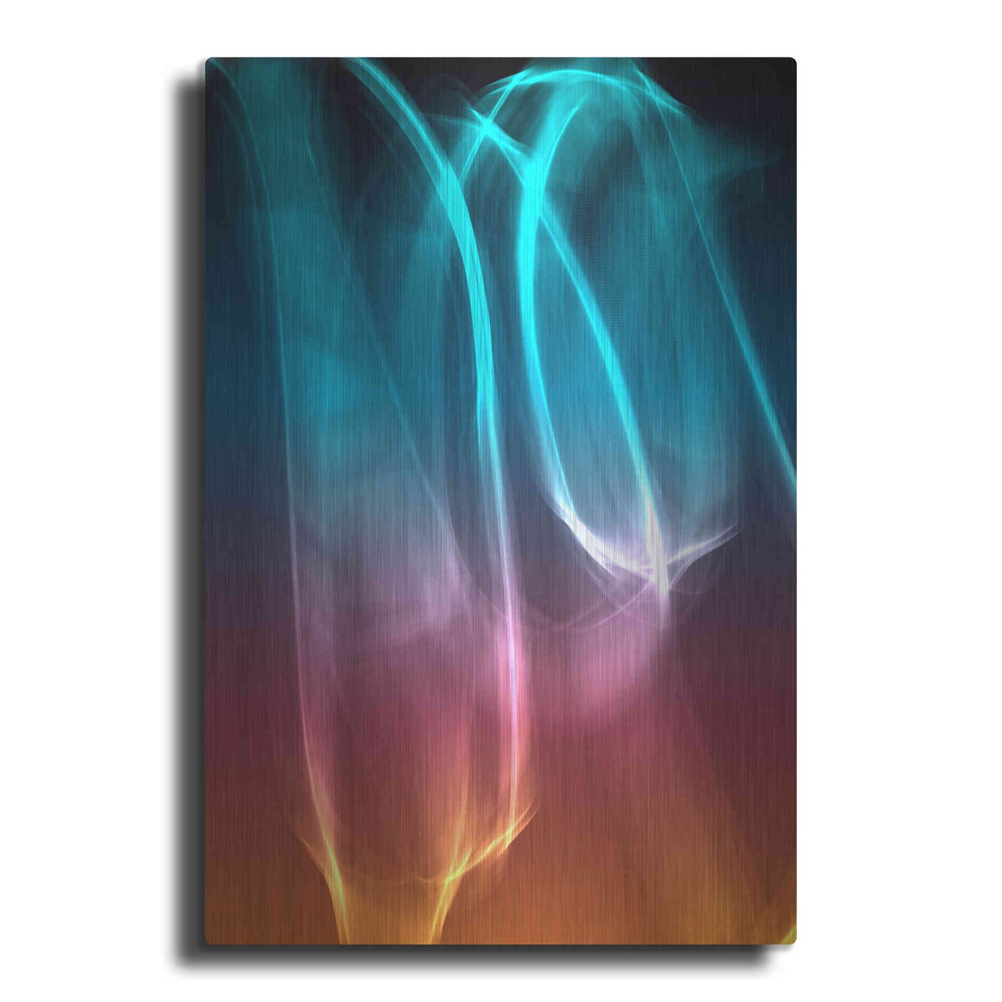 Luxe Metal Art 'Mysterious Light 26' by Irena Orlov, Metal Wall Art