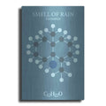 Luxe Metal Art 'Smell Of Rain Molecule 2' by Luxe Portfolio, Metal Wall Art