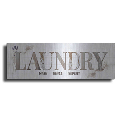 Luxe Metal Art 'Laundry' by Susie Boyer, Metal Wall Art