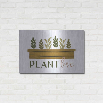 Luxe Metal Art 'Plant Love' by Lady Louise Designs, Metal Wall Art,36x24